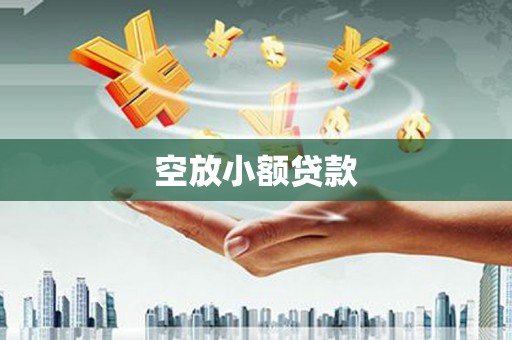 兰西空放小额贷款