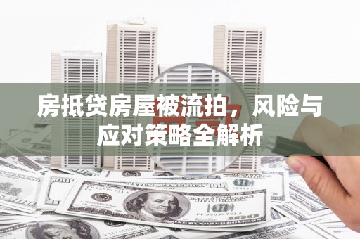 东阿房抵贷房屋被流拍，风险与应对策略全解析