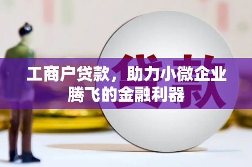 宜川工商户贷款，助力小微企业腾飞的金融利器