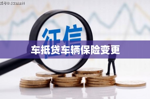 定日车抵贷车辆保险变更